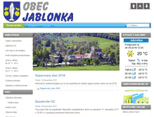 Tablet Screenshot of jablonka.sk