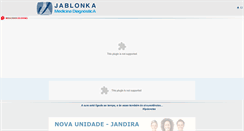 Desktop Screenshot of jablonka.com.br