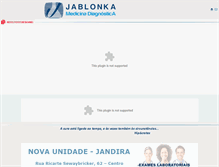 Tablet Screenshot of jablonka.com.br